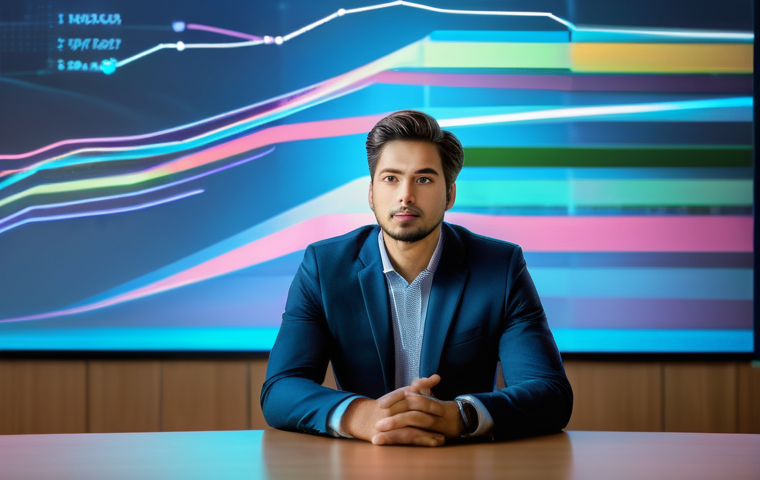 시드 투자에서 피해야 할 기업 특징 - **Image Prompt: Vague Vision, Confused Investors**
A bright, modern startup presentation room. A...