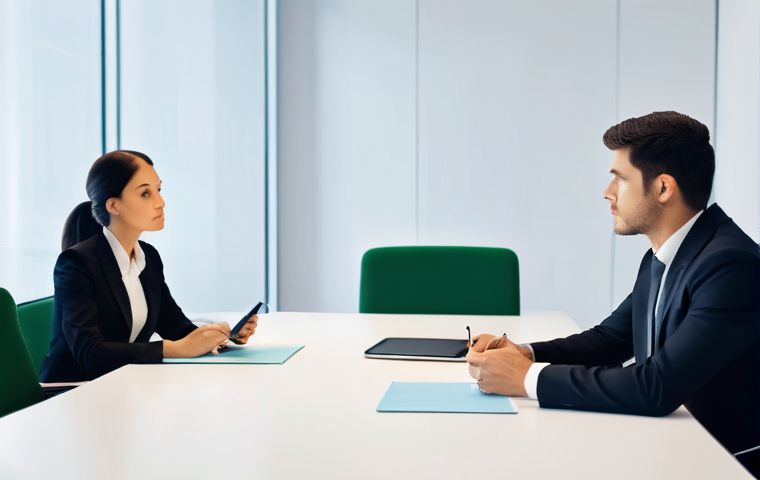 시드 투자에서 피해야 할 기업 특징 - **Image Prompt: Vague Vision, Confused Investors**
    A bright, modern startup presentation room. A...