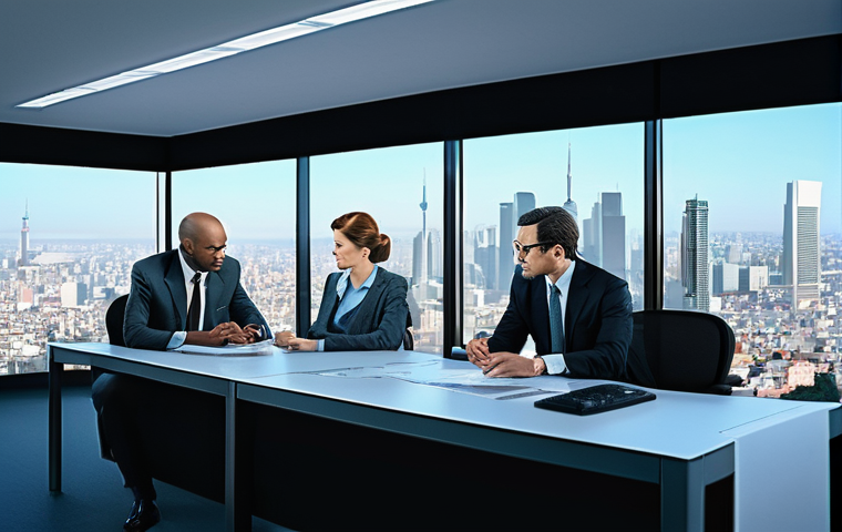 시드 투자에서 피해야 할 기업 특징 - **Image Prompt: Dictatorial Leadership, Disengaged Team**
    A tense, minimalist meeting room with ...