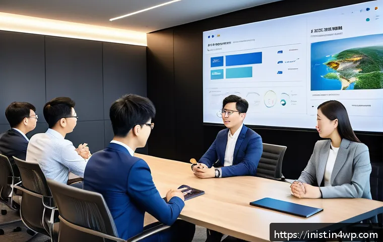 시드 투자에서의 실패 사례 분석 - A professional startup pitch meeting scene, featuring a diverse group of entrepreneurs presenting a ...