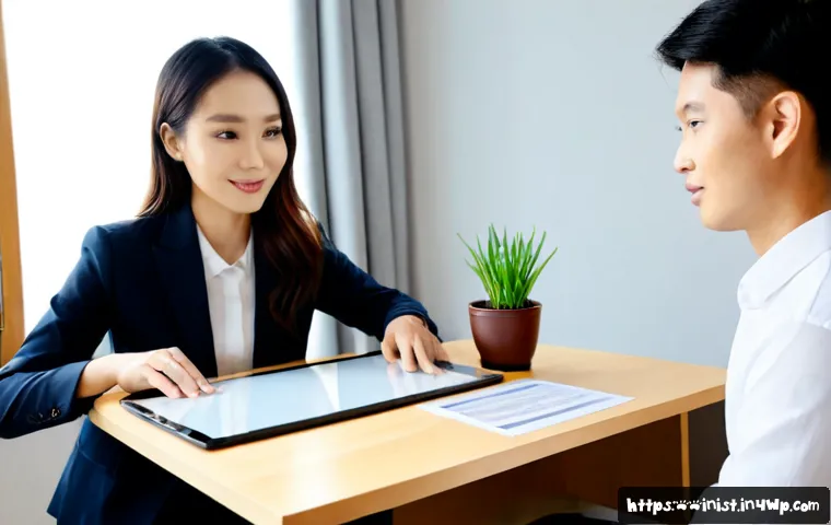 Home 17 전문가가 알려주는 시드 투자 팁 - Photorealistic startup seed investment consultation, experienced financial advisor in a neat modern ...